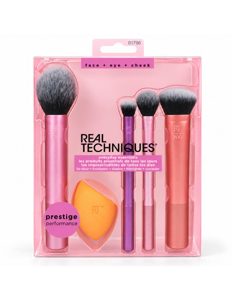 kit pinceau multi everyday essentials-real techniques