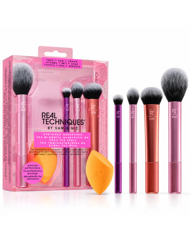 kit pinceau multi everyday essentials-real techniques