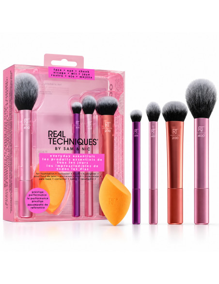 kit pinceau multi everyday essentials-real techniques