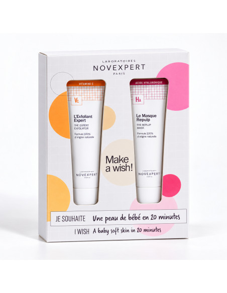 Novexpert coffret Exfoliant Expert et Masque Repulp