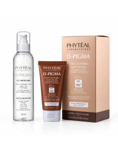 Phytéal D-Pigma coffret écran invisible SPF100+ + eau micellaire