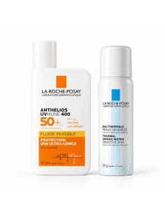 La Roche-Posay Anthelios UVMune 400 SPF50+ Fluide invisible 50 ml + Eau thermale 50 ml offerte