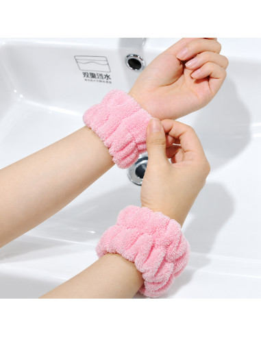 Kit accessoires cheveux et beauté rose — 9 pièces
