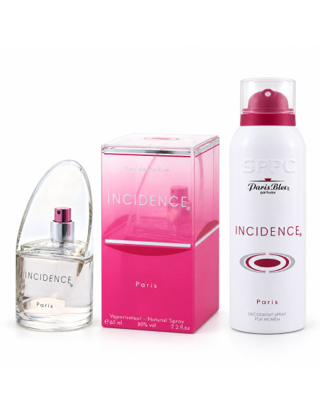 Paris Bleu Incidence Coffret femme Eau de parfum 65 ml + déodorant 200 ml