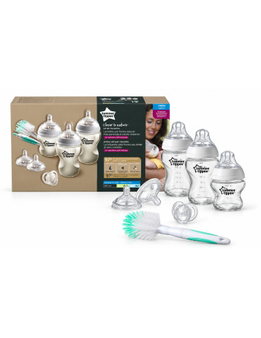 Kit de naissance Closer to Nature en verre — Tommee Tippee