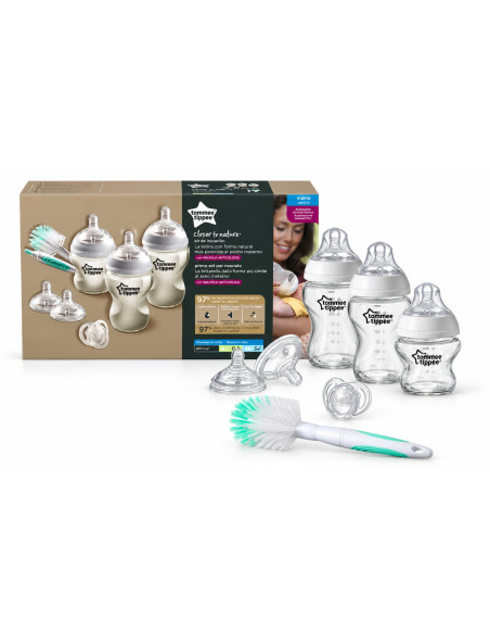 Kit de naissance Closer to Nature en verre — Tommee Tippee