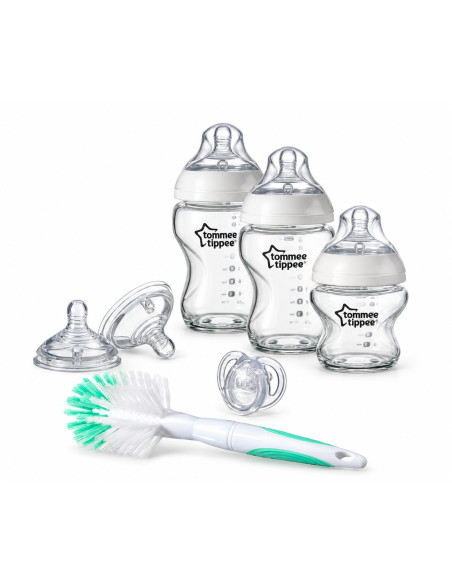 Kit de naissance Closer to Nature en verre — Tommee Tippee