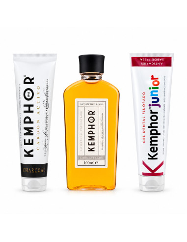 Kemphor Pack Charcoal, Junior et Élixir 1918