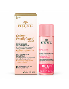 Crème Prodigieuse Boost Crème Soyeuse Multi-Correction + Very Rose Eau Micellaire Apaisante - Nuxe