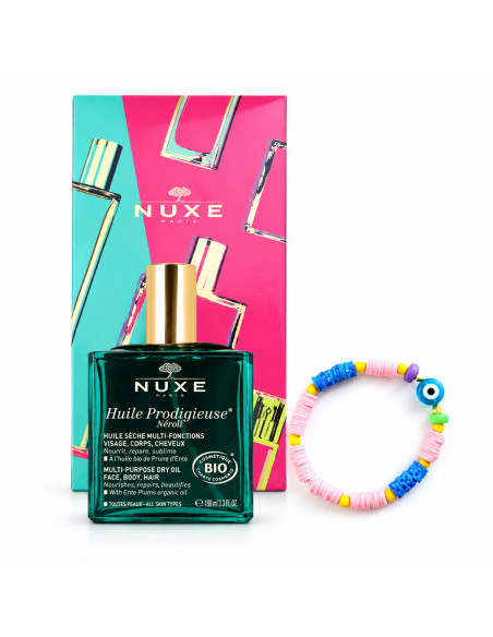 Huile prodigieuse néroli vert 100ml + bracelet gratuit - Nuxe
