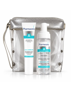 Pharmaceris A coffret Hyaluro-Sensilium, mousse et trousse