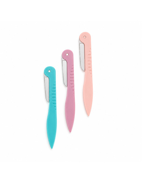 Fashion Plus MM Rasoirs à sourcils – lot de 3