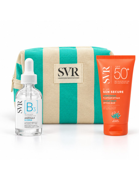 SVR Coffret [B3] Ampoule Hydra 30 ml + Blur SPF50+ 50 ml + Trousse