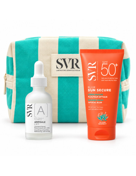 SVR Coffret [A] Ampoule Lift 30 ml + Blur SPF50+ 50 ml + Trousse
