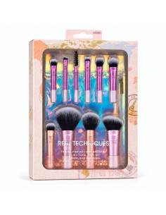 Real Techniques Travel Fantasy 10 mini pinceaux et trousse