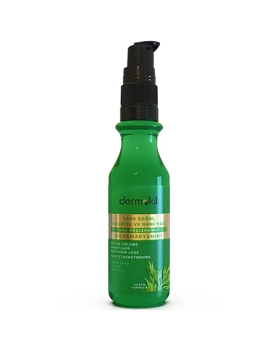 Dermokil Huile Capillaire Romarin & Menthe 75 ml | Cosmetique.tn