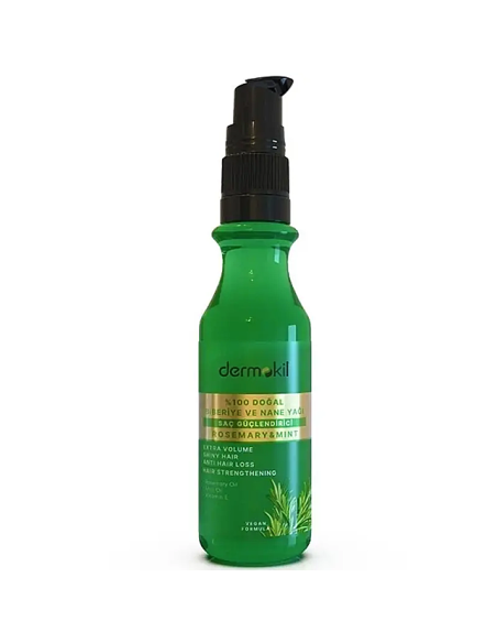 Dermokil Huile Capillaire Romarin & Menthe 75 ml | Cosmetique.tn