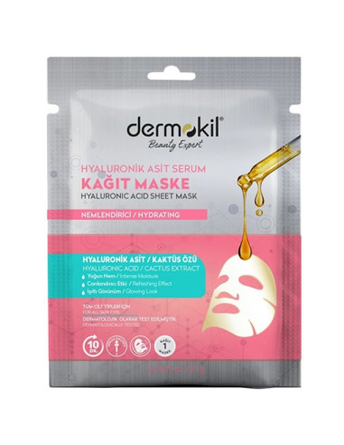 Dermokil Masque Hyaluronique Visage 23 g | Cosmetique.tn