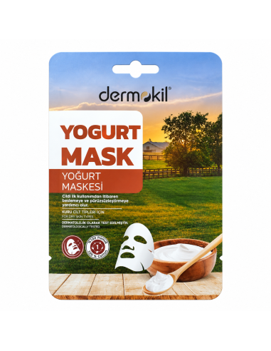 Dermokil Masque Visage au Yaourt 20 g | Cosmetique.tn