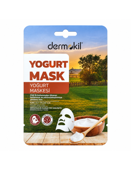 Dermokil Masque Visage au Yaourt 20 g | Cosmetique.tn