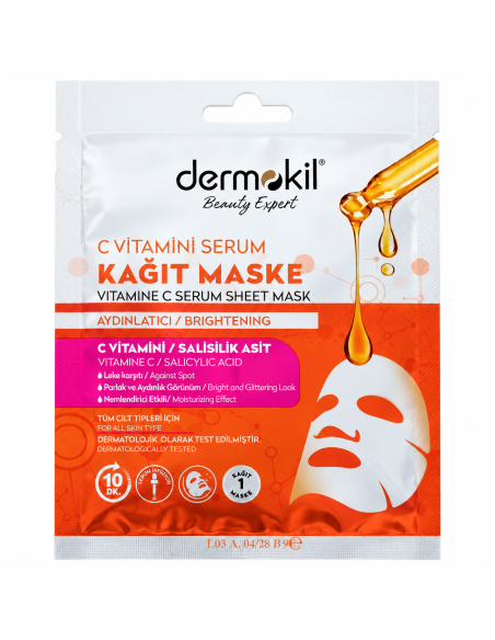 Dermokil Masque Vitamine C Sérum 23 g | Cosmetique.tn