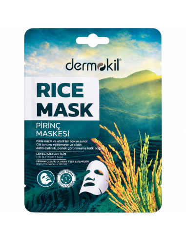 Dermokil Masque Visage au Riz Anti-Taches 20 g