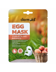 Dermokil Masque Blanc d’Œuf Peaux Grasses 20 g