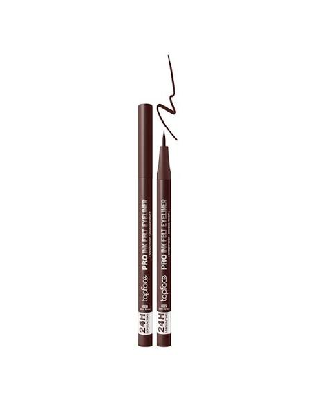 Topface Pro Ink Eyeliner 002 Bitter Brown | Cosmetique.tn