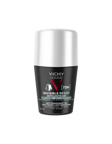 Vichy Homme Invisible Resist 72H 50 ml | Cosmetique.tn