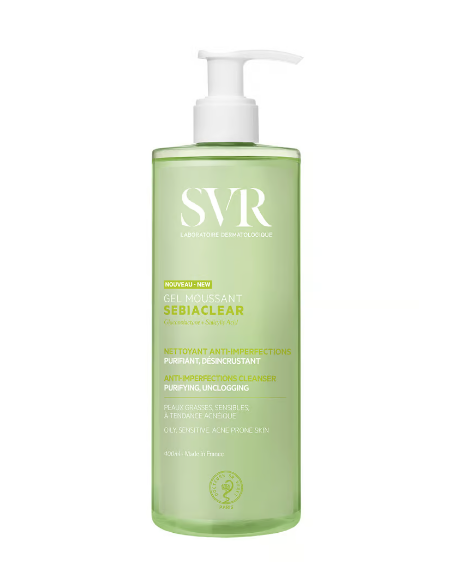 SVR Sebiaclear Gel Moussant 400 ml | Nettoyant