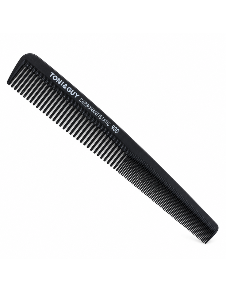 TONI&GUY 980 Peigne Double Denture Noir | Cosmetique.tn