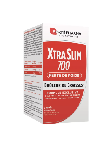 Forté Pharma XtraSlim 700 – 120 gélules | cosmetique.tn