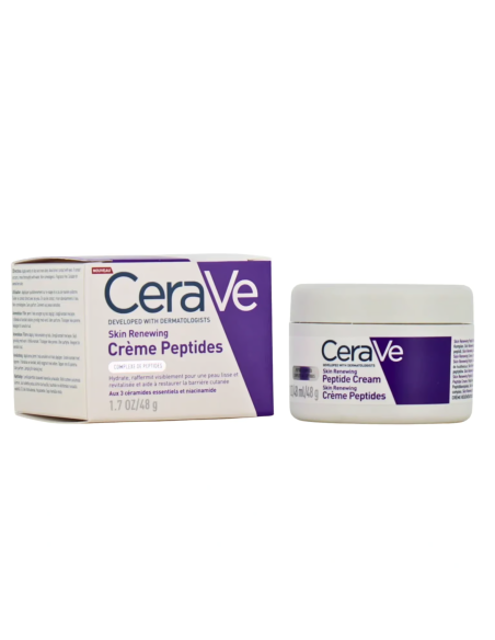 CeraVe Crème Régénératrice Peptides 48 g | Cosmetique.tn