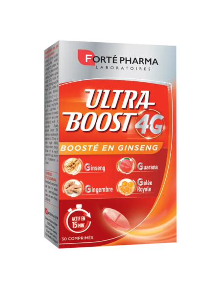Forté Pharma Vitalité 4G Ultra Boost 30 cp | Cosmetique.tn