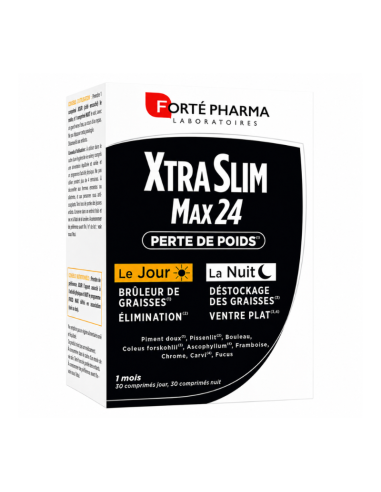Forté Pharma XtraSlim Max 24 30 comprimés | Cosmetique.tn