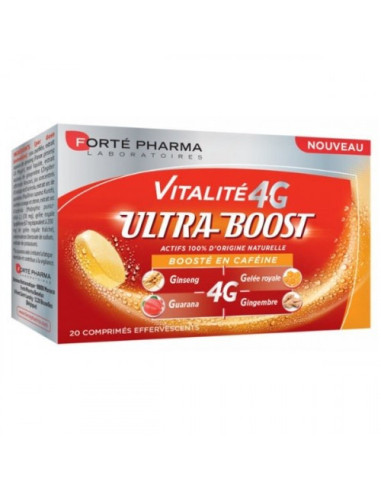Forté Pharma UltraBoost 4G Effervescent 20 cp | Cosmetique.tn