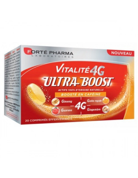 Forté Pharma UltraBoost 4G Effervescent 20 cp | Cosmetique.tn