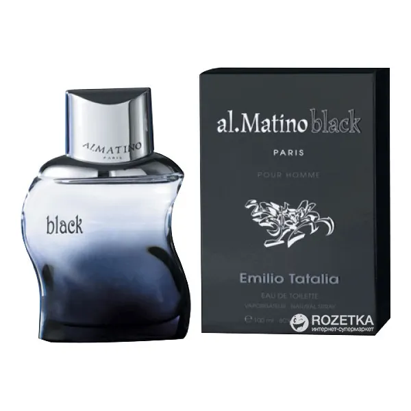 AL MATINO BLACK 100 ML FOR MEN-PARIS BLEU
