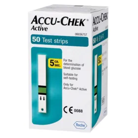 ACTIVE 50 BANDELETTES REACTIVE-ACCU-CHEK