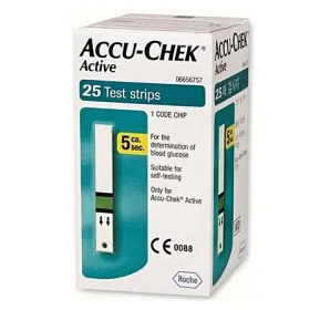 ACTIVE 25 BANDELETTES REACTIVE-ACCU-CHEK
