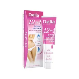 Crème dépilatoire "12 en 1" total effet satine delia cosmetics 100 ml