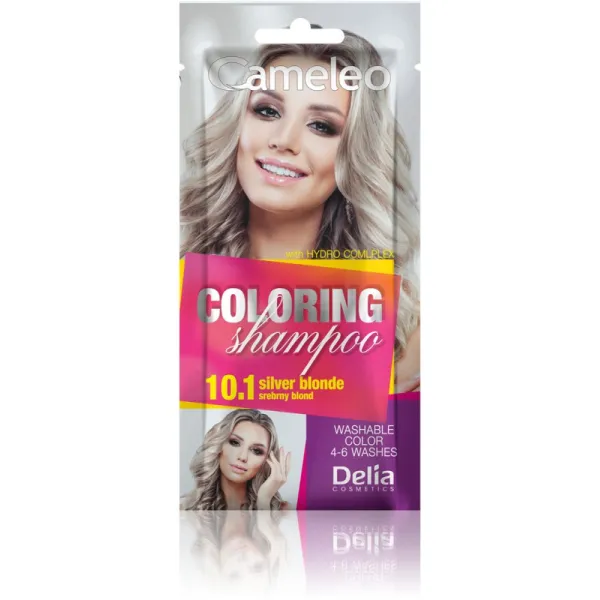 SHAMPOING COLORANT 10.1 Silver blonde 40 ml - CAMELEO