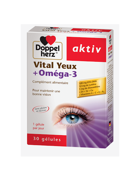 AKTIV VITAL YEUX -OMEGA-3 DOPPELHERZ