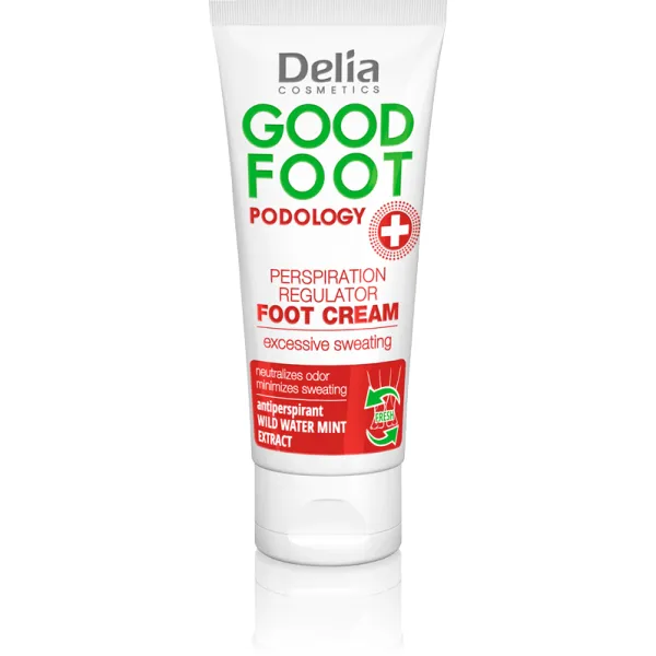 Crème pour les pieds Régulateur de transpiration GOOD FOOT 100 ml