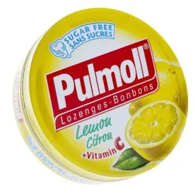PULMOLL CITRON PASTILLES SANS SUCRES 45g