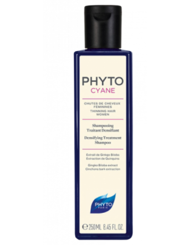 PHYTOCYANE SHAMPOOING TRAITANT DENSIFIANT CHUTE DE CHEVEUX FEMININES 250ML-PHYTO