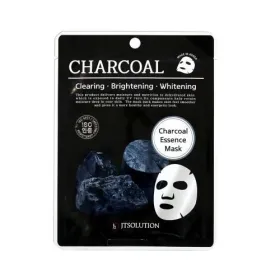Charcoal essence mask défrichement, éclaircissant et blanchiment 25g -jt beauté