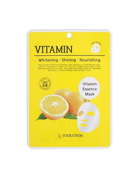 JT Beauté Vitamin Essence Mask - Blanchissant, hydratant et nourrissant