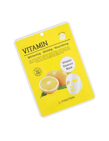 JT Beauté Vitamin Essence Mask - Blanchissant, hydratant et nourrissant