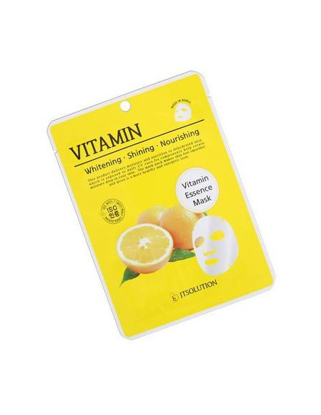 JT Beauté Vitamin Essence Mask - Blanchissant, hydratant et nourrissant